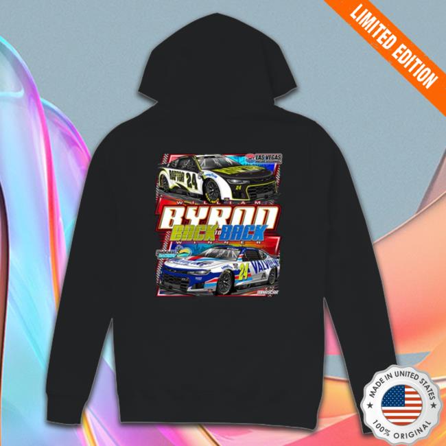 Motorsports William Byron #24 Back To Back 2023 Spring Phoenix Winner Shirt